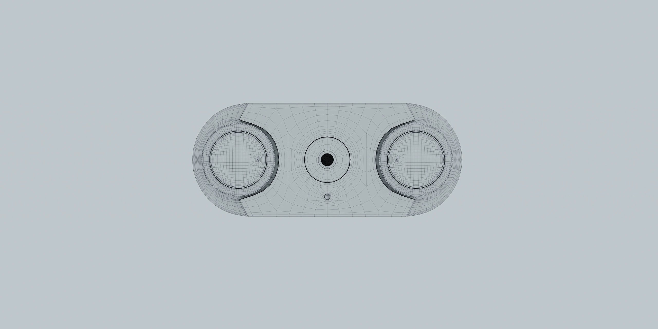 Big Head Pro — wireframe panel